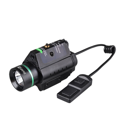 20MM 위버 가로장 무기를 위한 300LM 전술상 손전등 5mw 녹색 레이저 시력