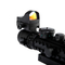 빨간 점 레이저 시력을 가진 3-10x40 이중 조명된 사냥용 소총 범위